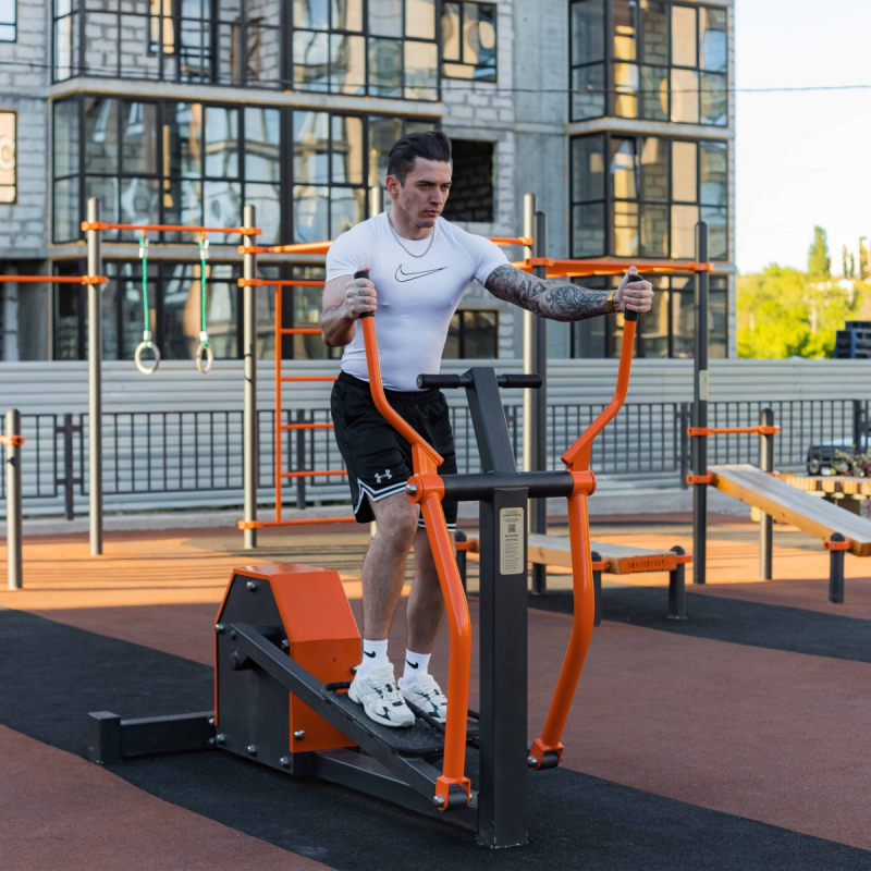 Уличный тренажер Эллипсоид с безынерционным нагрузочным механизмом ZAVODSPORTA C-1902