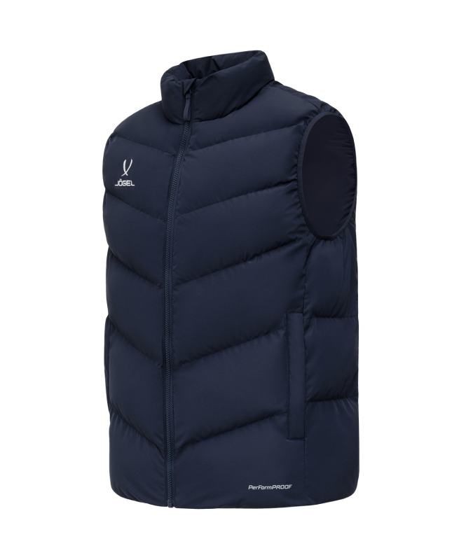 Жилет утепленный ESSENTIAL PerFormPROOF Padded Vest, темно-синий, размер XL, Jögel ЦБ-00003935