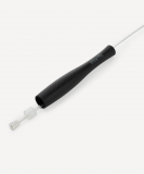 Скакалка RP-501 ПВХ, с пластиковыми ручками, 3 м, черный, Starfit ЦБ-00004400