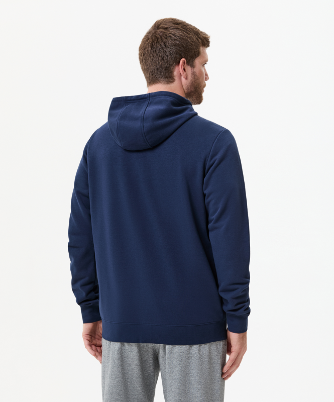 Худи на молнии ESSENTIAL Cotton Zip Hoodie, темно-синий, Jögel ЦБ-00003857