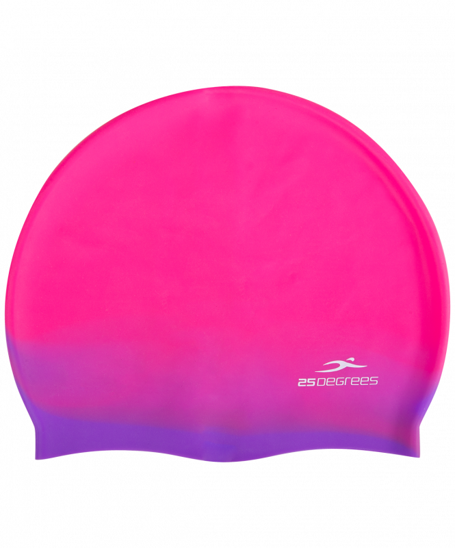 Шапочка для плавания Relast Pink/Purple, силикон, 25Degrees УТ-00019585