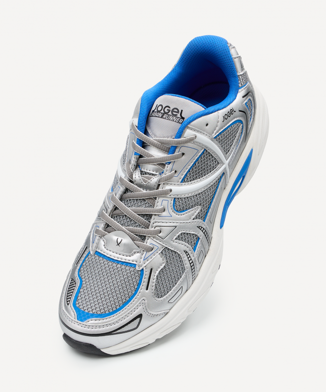 Кроссовки спортивные JOGEL Urban Runner, серебряный/синий, размер 39 ЦБ-00007811