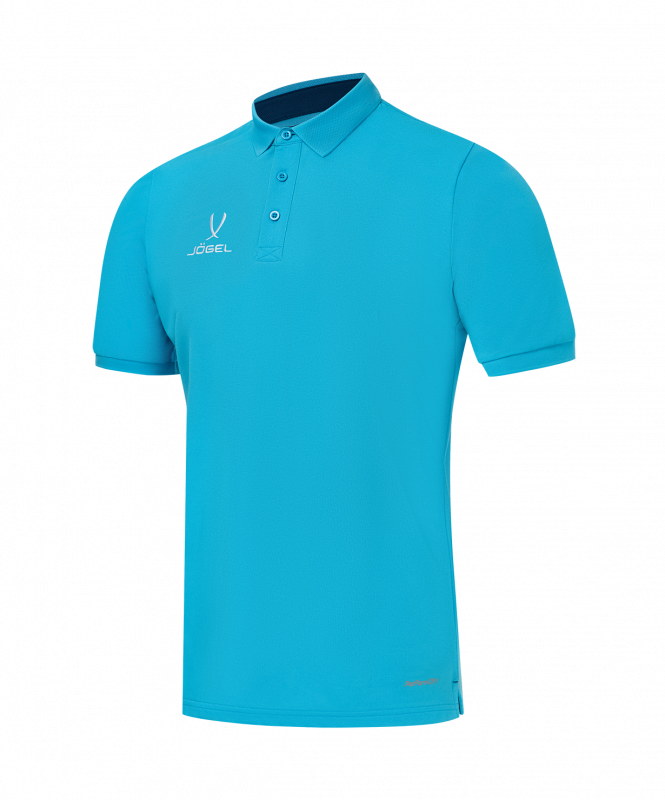 Поло JÖGEL PREMIER PerFormDRY CVC Polo, голубой, размер L ЦБ-00007279