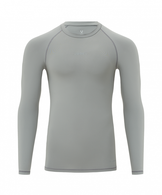 Футболка компрессионная с длинным рукавом PerFormDRY Baselayer LS Tee, серый, размер YXL, Jögel ЦБ-00004128