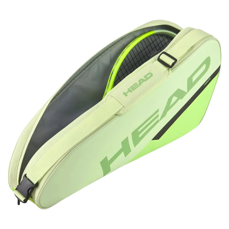 Сумка-чехол HEAD Tour Racquet Bag S, 260935-SG, с карманом для 3 тен.ракеток, светло-салатовый