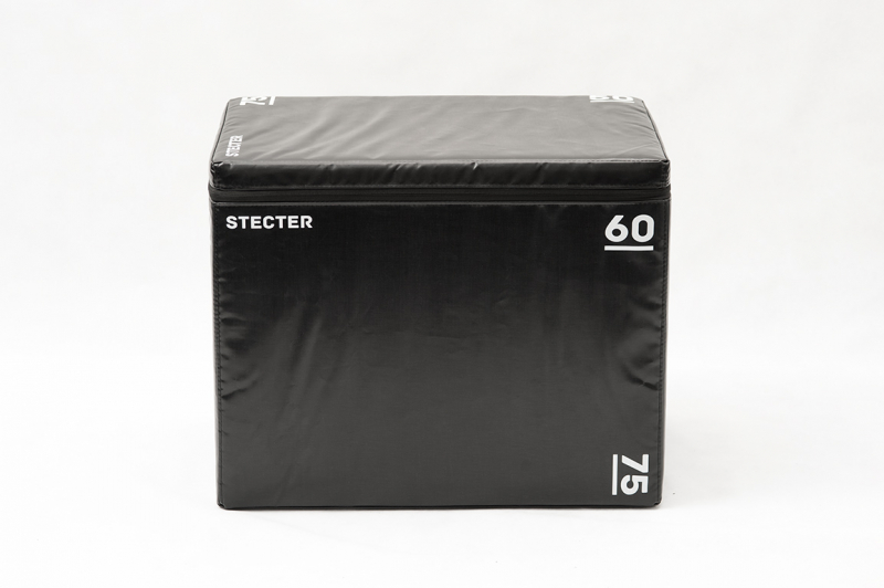 Безопасная тумба для прыжков 75-60-50 (плиобокс) STECTER 2341