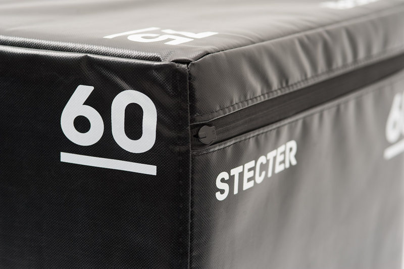 Безопасная тумба для прыжков 75-60-50 (плиобокс) STECTER 2341