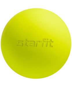 Мяч для МФР RB-105, 6 см, силикагель, ярко-зеленый, Starfit