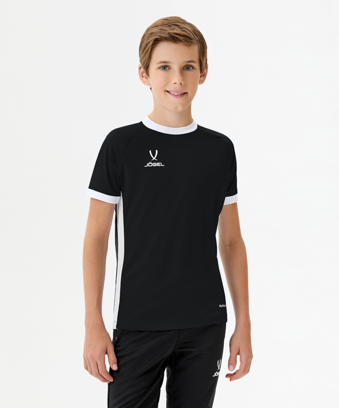 Футболка игровая DIVISION PerFormDRY Element Jersey, черный, размер YXL, Jögel ЦБ-00004067