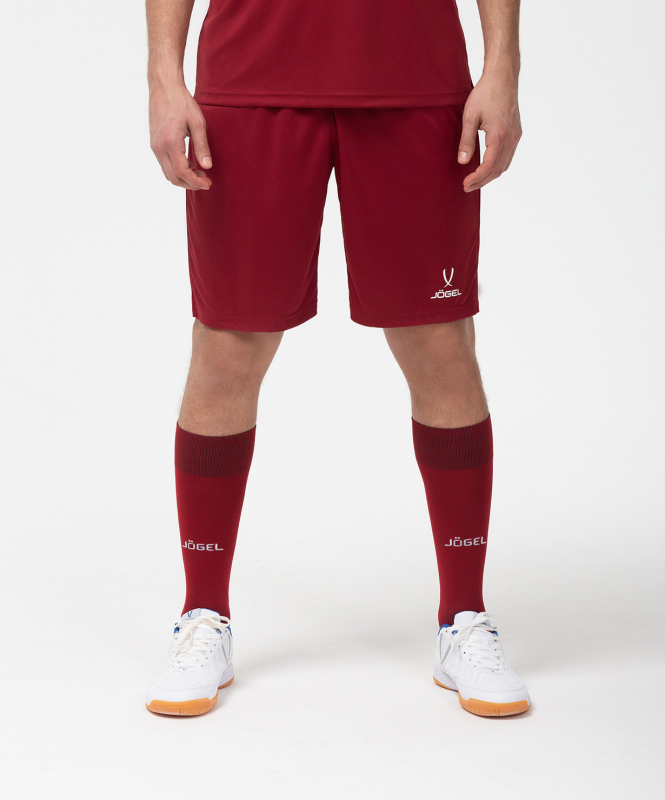 Гетры футбольные CAMP BASIC SOCKS, гранатовый/серый/белый, размер 28-31, Jögel УТ-00021432