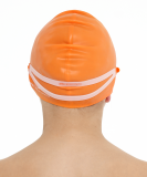 Шапочка для плавания Nuance Orange, силикон, детский, 25Degrees