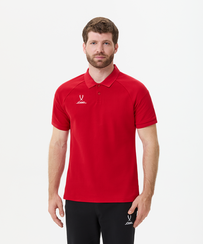Поло CAMP 2 CVC Polo, красный, Jögel ЦБ-00003711