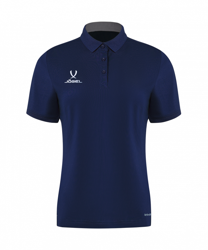 Поло женское JÖGEL PREMIER PerFormDRY CVC Polo W, темно-синий, размер XXXL ЦБ-00004971