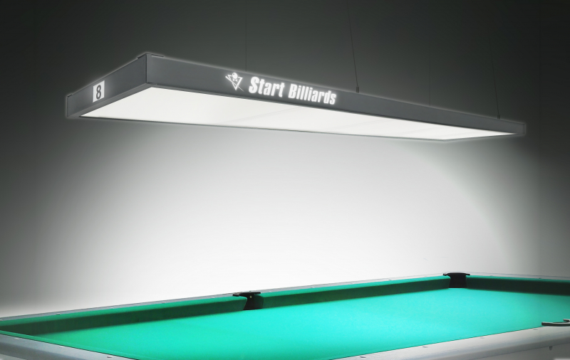 Лампа STARTBILLIARDS Club select 4 секции (Бриллиант, Без рассеивателя (комплект) )