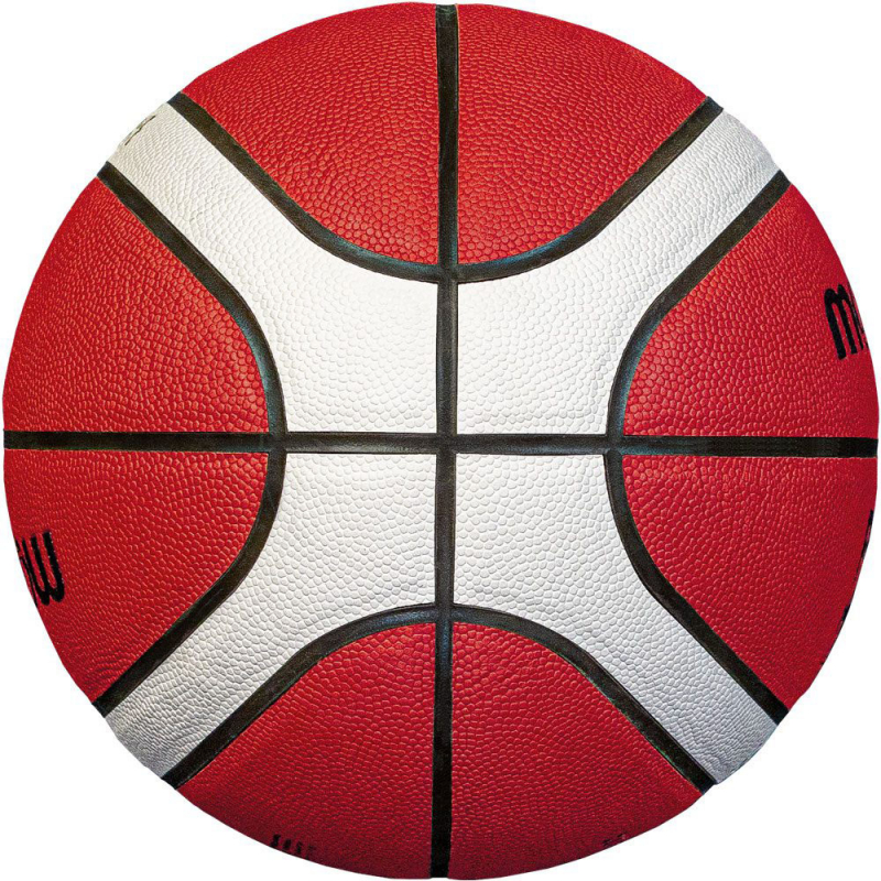 Мяч баск. MOLTEN B6G4050X размер 6, FIBA Appr, 12 пан, композит.кожа (ПУ), бут.кам, нейл.корд, кор-беж-че