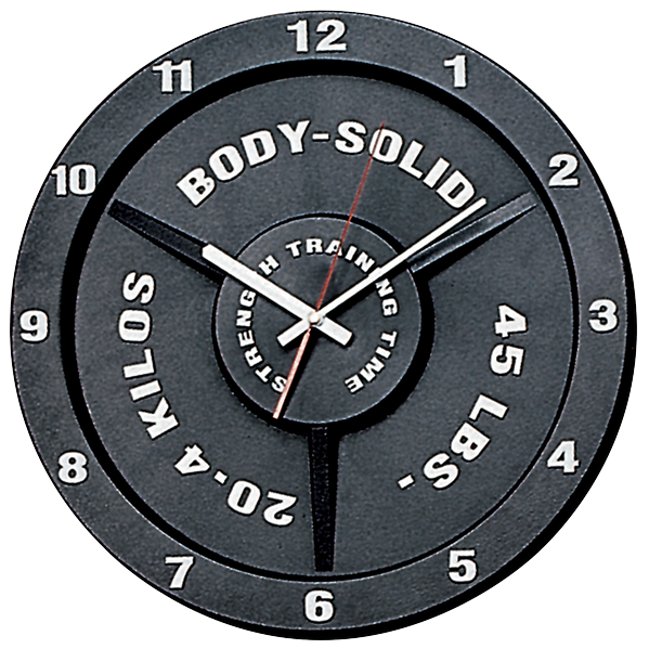 Часы настенные в виде олимпийского диска Body-Solid STT45