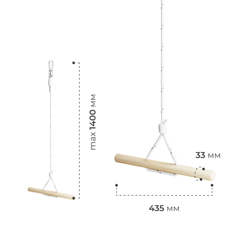 Тарзанка ROMANA Dop18