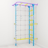 Шведская стенка ROMANA S4 (сиренево-голубой)