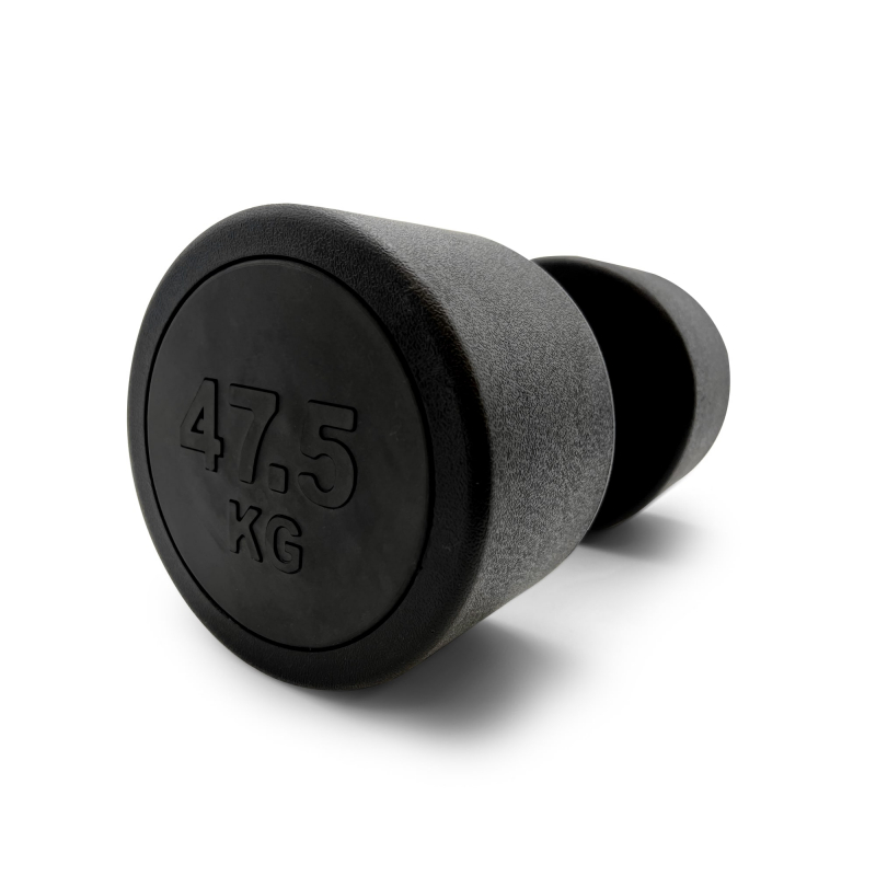 Гантель UNIX Fit PRO круглая обрезиненная 47.5 кг / шт DBRND47_5PBK