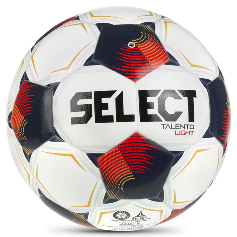 Мяч футб. SELECT Talento DB Light V26, 0775871014, размер 5, 32п, ПУ, гибрид.сш, бело-т.сине-красный