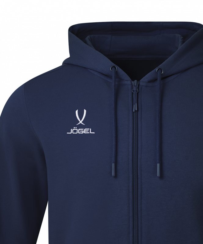 Худи на молнии ESSENTIAL Cotton FZ Hoodie, темно-синий, размер XXL, JÖGEL ЦБ-00004781
