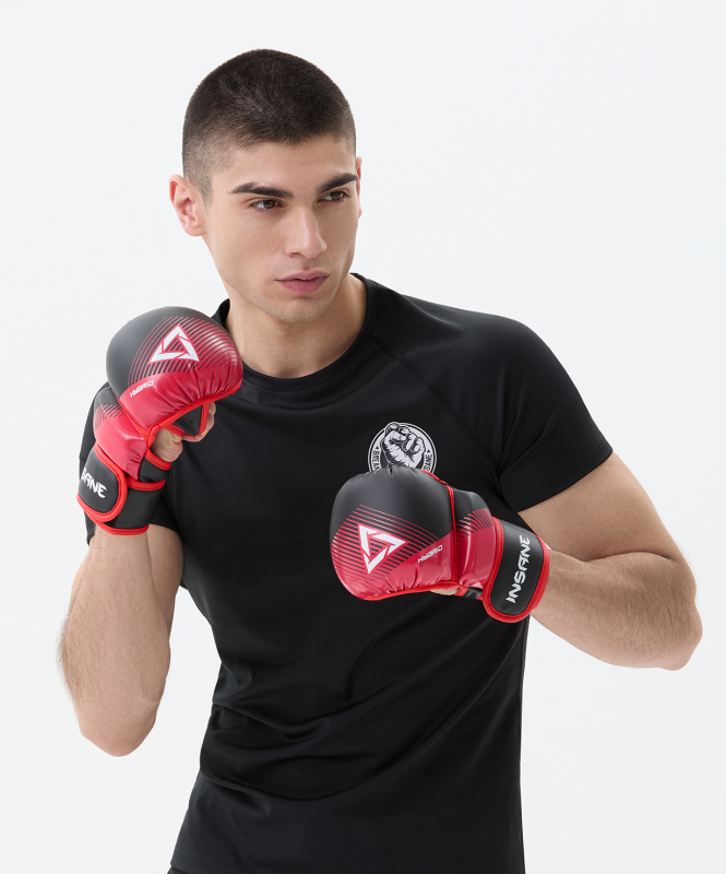 Перчатки INSANE MMA HYBRID, красный, размер M ЦБ-00003878