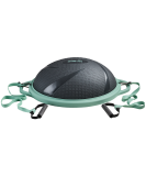 Полусфера "BOSU" GB-503 с эспандерами, с насосом, серый/зеленый, Starfit ЦБ-00002736