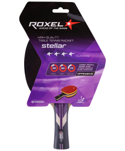 Ракетка для настольного тенниса 4* Stellar, коническая, Roxel