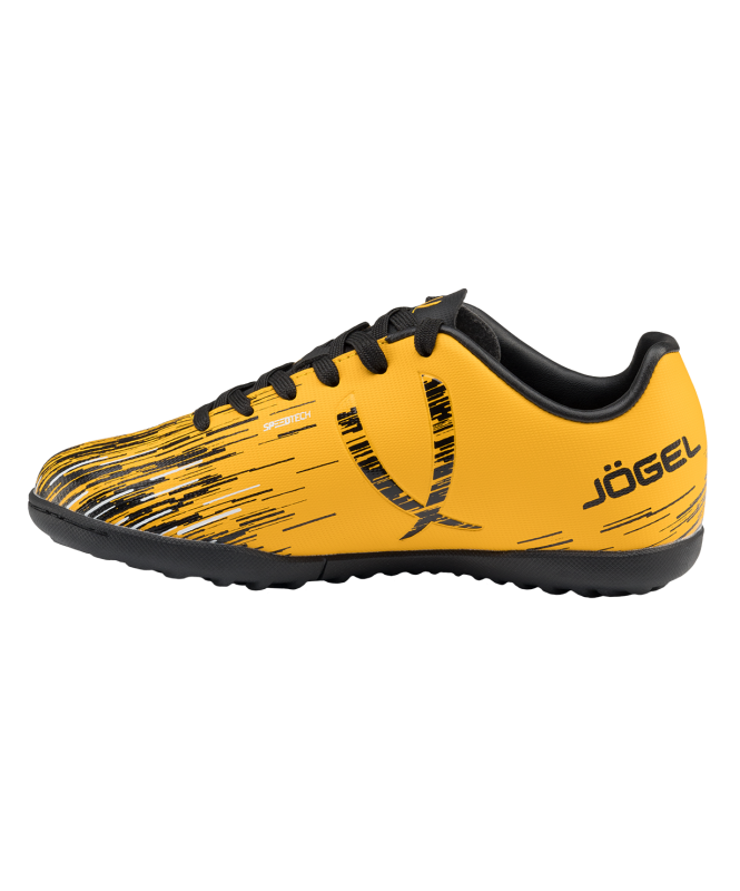 Бутсы многошиповые Rapido TF Yellow/black, детский, Jögel