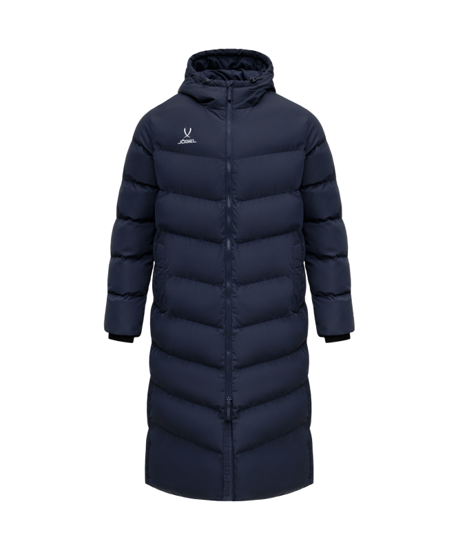 Пальто утепленное ESSENTIAL PerFormPROOF Padded Coat, темно-синий, Jögel