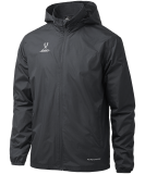 Куртка ветрозащитная DIVISION PerFormPROOF Shower Jacket, черный, детский, Jögel