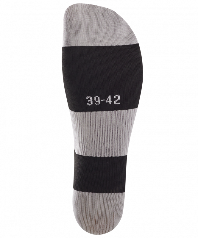 Гетры футбольные CAMP BASIC SOCKS, черный/серый/белый, размер 43-45, Jögel УТ-00021453