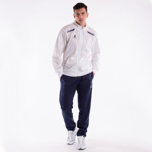 Костюм спортивный +ADRENALINA 3302-023-S, размер S, 100% полиэстер, бело-т.синий