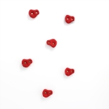 Комплект зацепов для лазания 6 штук (красный) ROMANA Dop22