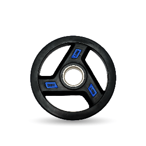 Диск обрезиненный c хватом UNIX Fit PRO 2.5 кг, 51 мм DG2_5RUBPBL