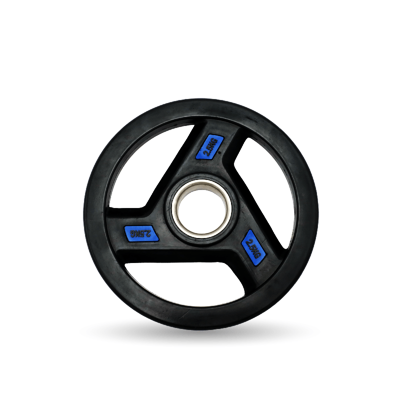 Диск обрезиненный c хватом UNIX Fit PRO 2.5 кг, 51 мм DG2_5RUBPBL