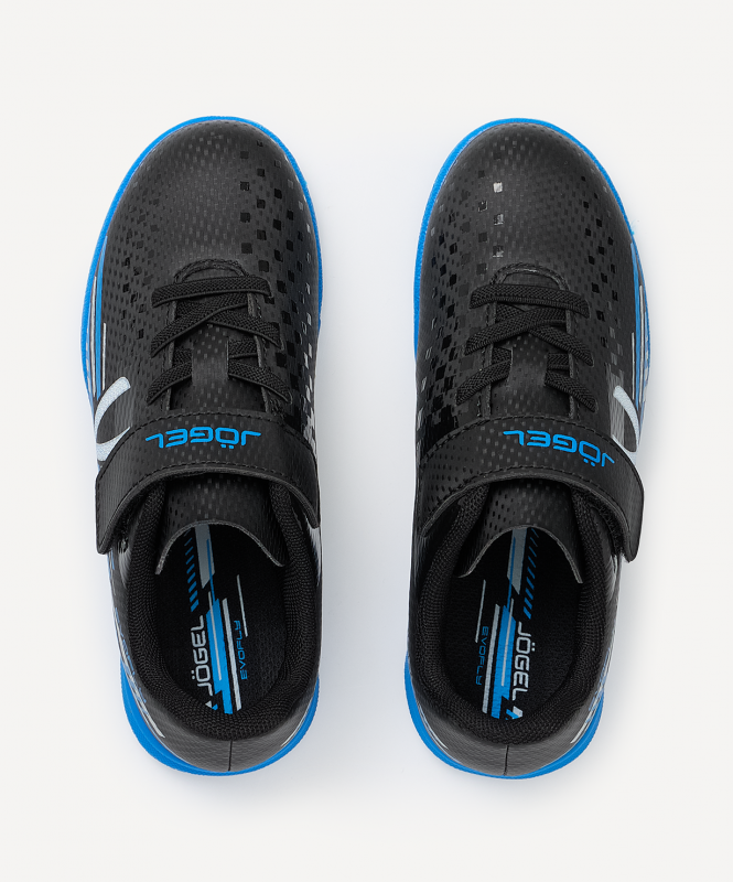 Бутсы зальные JOGEL Evofly IN Talant Black/blue, детский, размер 34 ЦБ-00004208