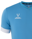Футболка игровая DIVISION PerFormDRY Union Jersey, голубой/белый/белый, Jögel УТ-00020590