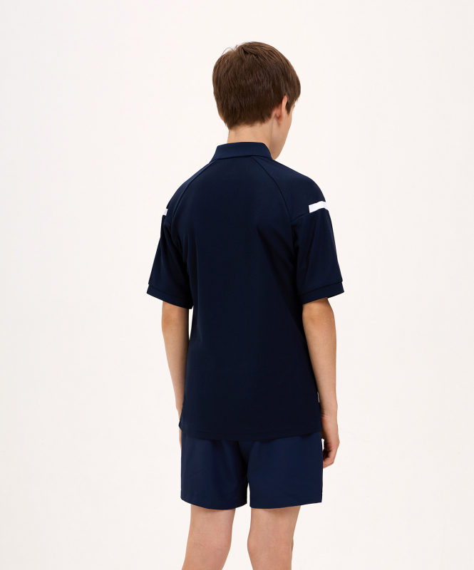 Поло CAMP 2 Poly Polo, темно-синий, размер XL, Jögel ЦБ-00003398