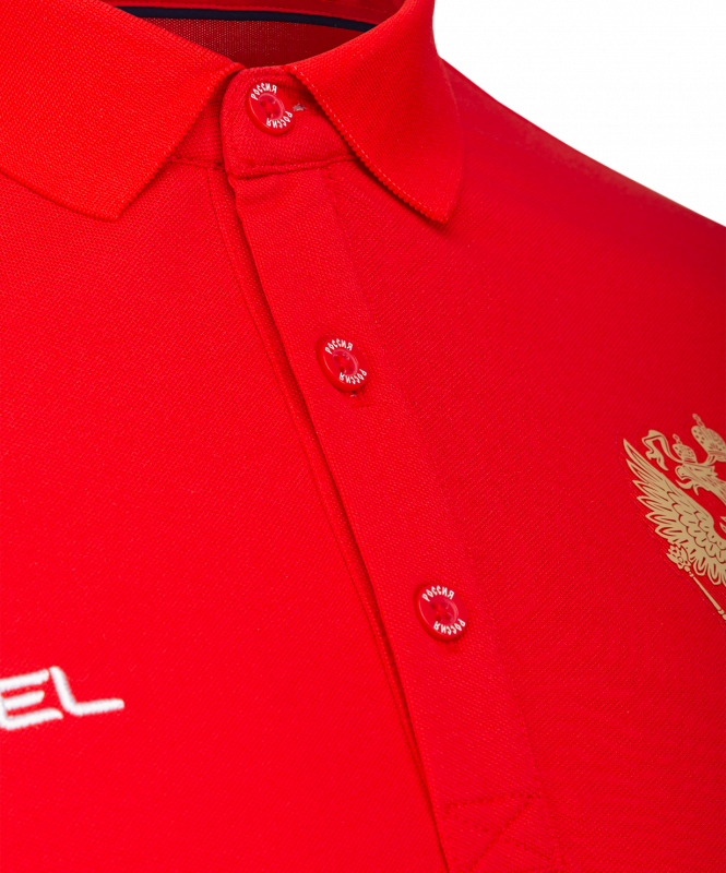 Поло парадное JOGEL NATIONAL PerFormDRY Classic Polo, красный, размер XS ЦБ-00003126