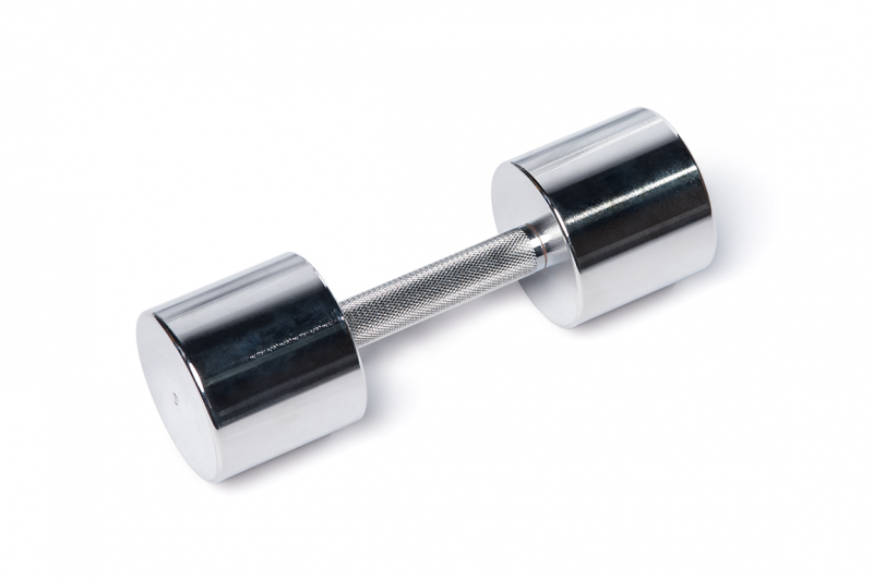 Гантель хромированная, 10 кг STECTER 2410