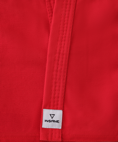 Куртка для самбо START, хлопок, красный, 52-54, Insane