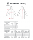 Пальто утепленное ESSENTIAL PerFormPROOF Padded Coat, темно-синий, Jögel