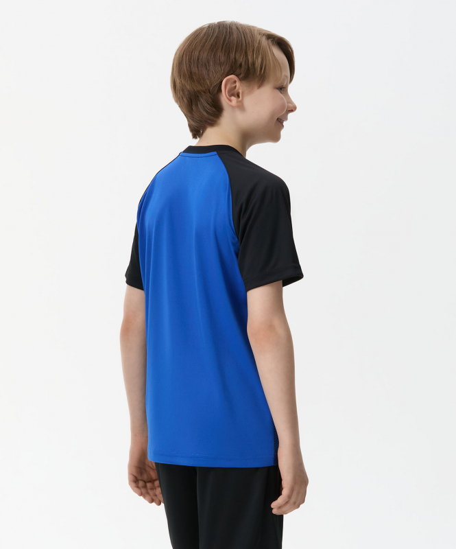 Футболка игровая JÖGEL CAMP Striped Jersey, синий/черный, детский, размер YXS УТ-00020564