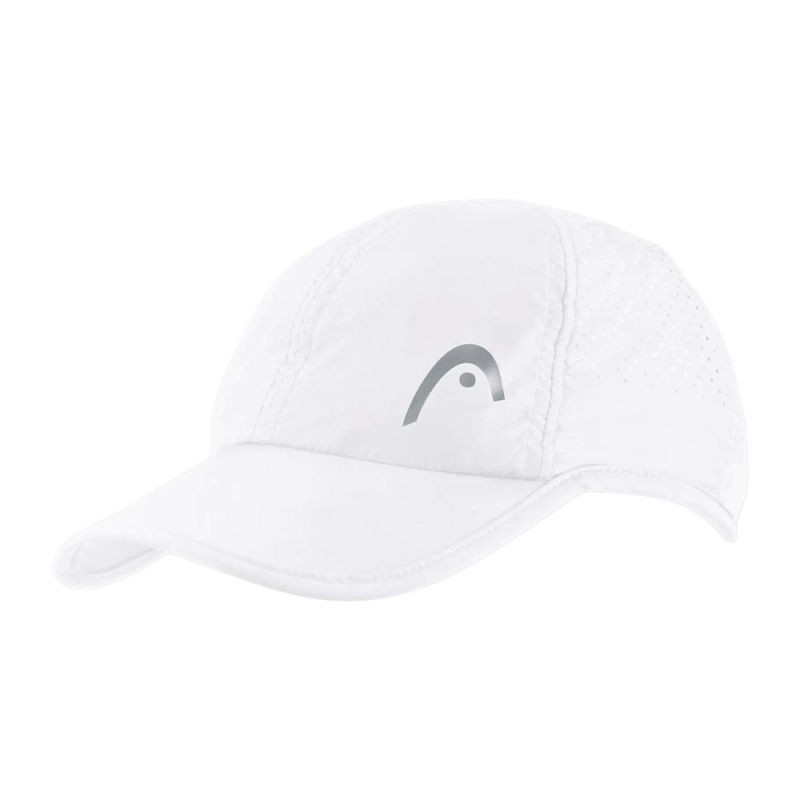 Бейсболка спорт. HEAD Pro Player Cap, 287124-WH, полиэстер, белый