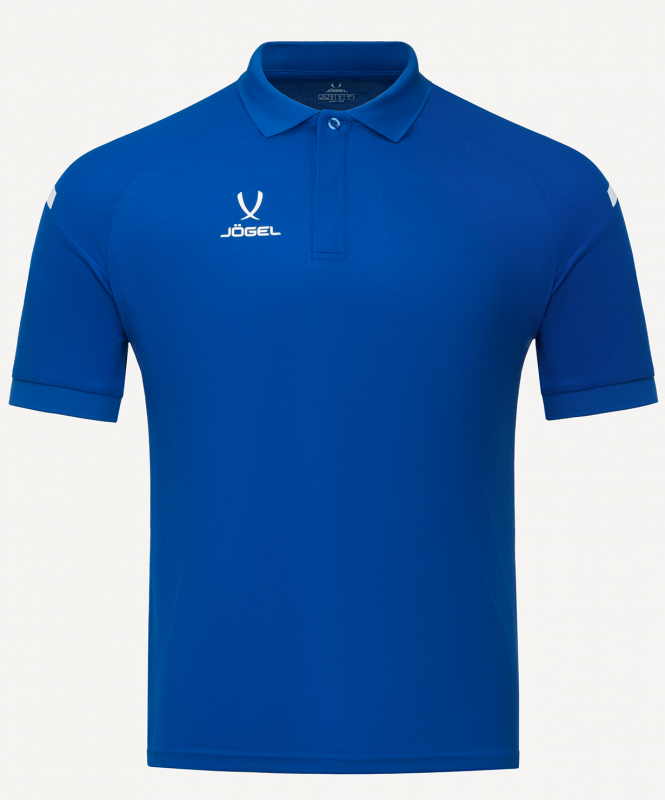 Поло CAMP 2 Poly Polo, синий, детский, размер YL, JÖGEL ЦБ-00005720