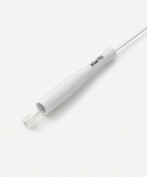 Скакалка RP-501 ПВХ, с пластиковыми ручками, 3 м, белый, Starfit ЦБ-00004399