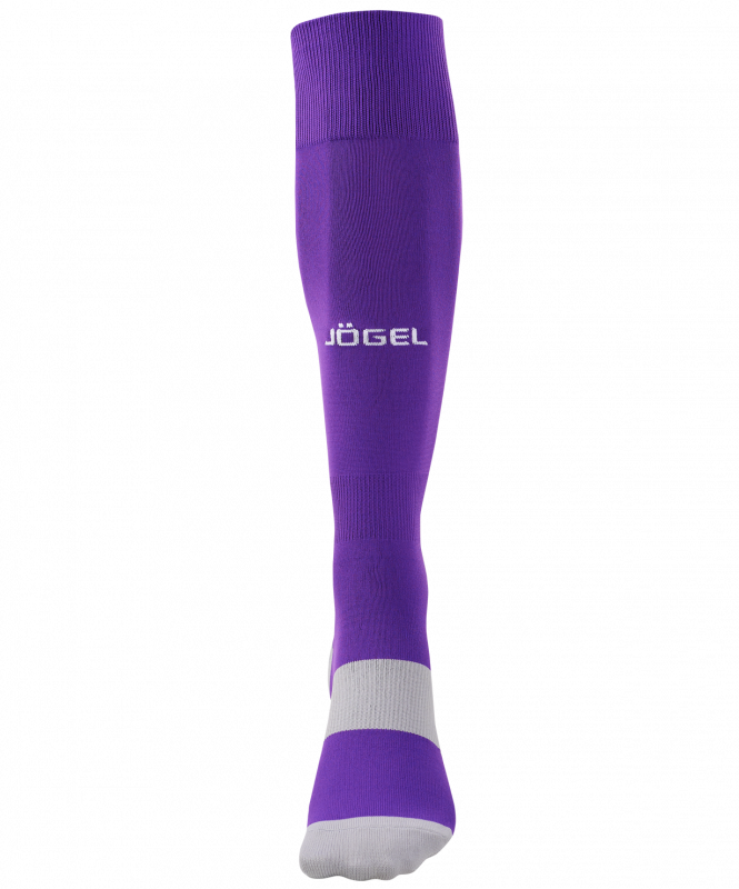 Гетры футбольные CAMP BASIC SOCKS, фиолетовый/серый/белый, размер 43-45, Jögel УТ-00021436