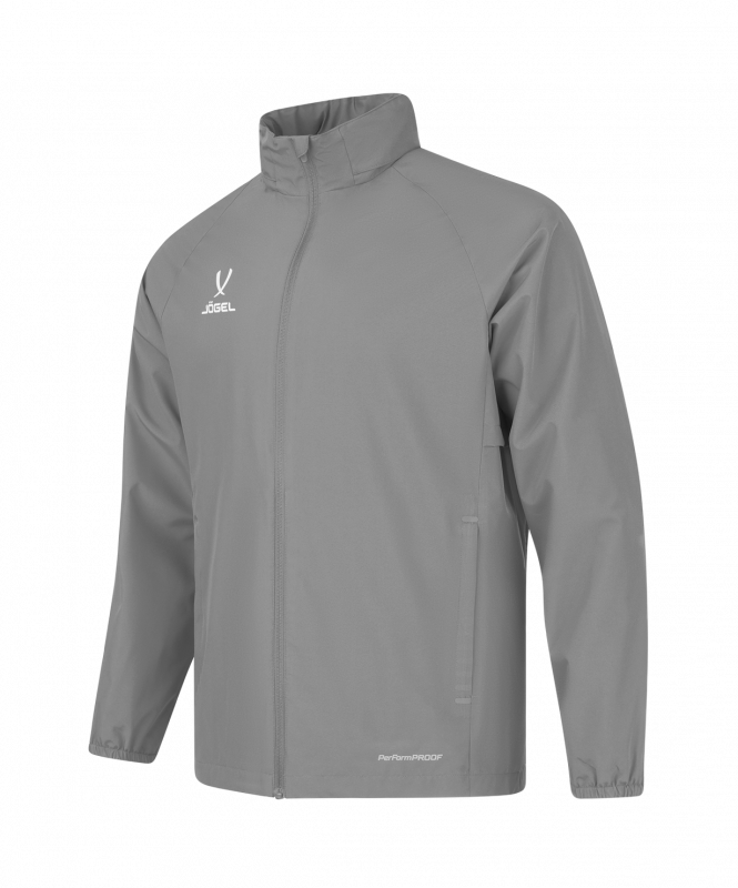 Куртка ветрозащитная JÖGEL PREMIER PerFormPROOF FZ Rain Jacket, серый, размер M ЦБ-00004947
