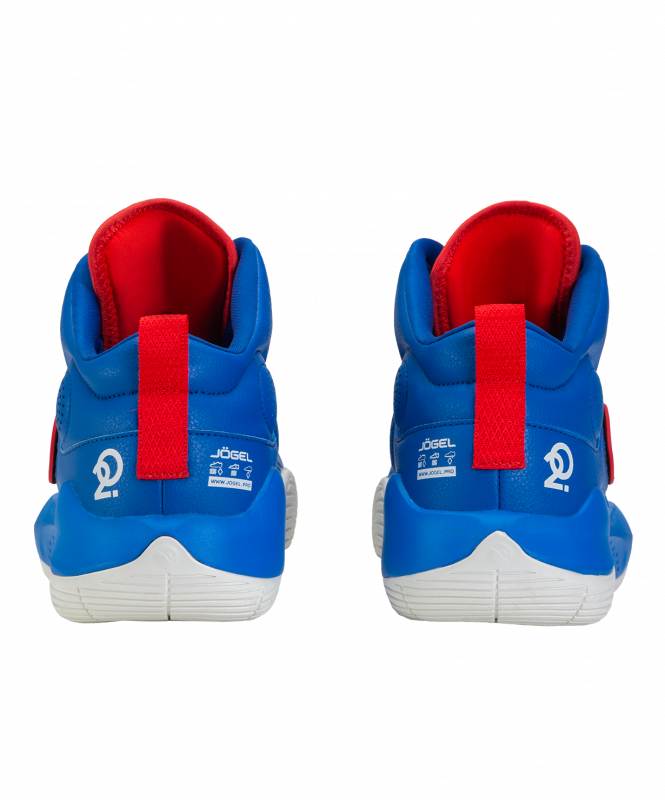 Кроссовки баскетбольные Launch MID, Blue/red/white, размер 43, Jögel ЦБ-00003480